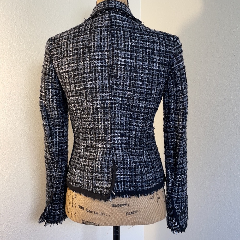 Anne Klein Bouclé Tweed Blazer Jacket NWT - Picture 5 of 17